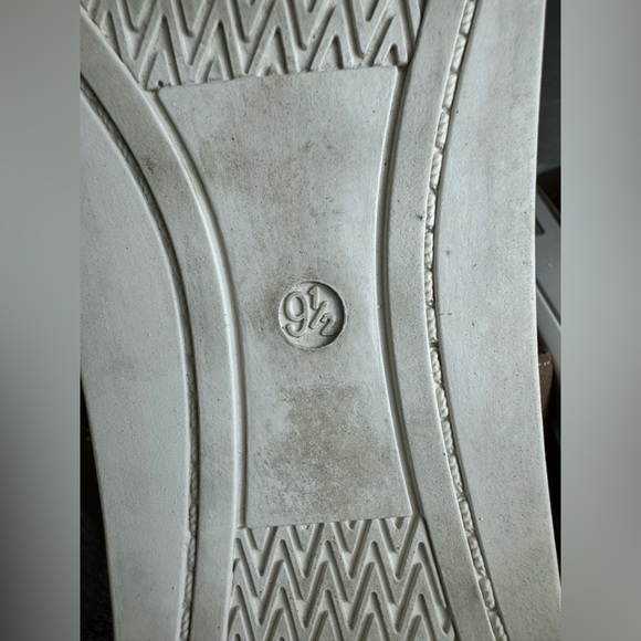 Eileen Fisher 9.5 Spree Sport Quartz Leather Ankle Sandals Platform‎ Shoe Tan - Picture 9 of 9